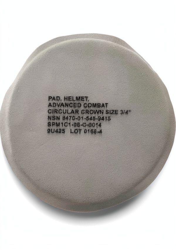 Government Contractor Helmet Pad Black ABS Medium-2