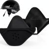Lamborsafe Motorcycle Helmet Ear Pads Black One Size-0