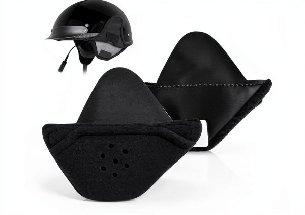 Lamborsafe Motorcycle Helmet Ear Pads Black One Size-0
