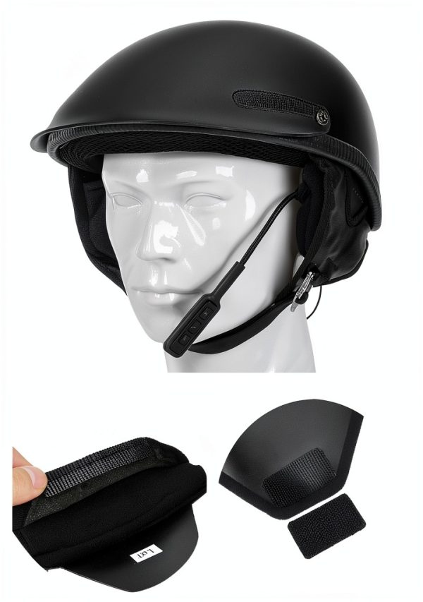 Lamborsafe Motorcycle Helmet Ear Pads Black One Size-3