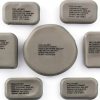 Government Contractor Helmet Pad Black ABS Medium-0