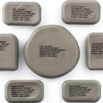 Government Contractor Helmet Pad Black ABS Medium-0