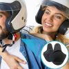 Motorcycle Helmet Earmuffs Generic Soft Comfort-3