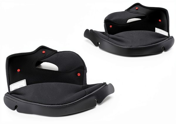 HJC i10 Adult Powersports Helmet Pads Grey Polycarbonate-1