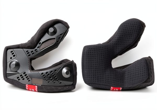 Bell Moto-10 Helmet Cheek Pads Black Foam 30mm-0