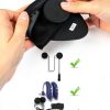 Lamborsafe Motorcycle Helmet Ear Pads Black One Size-5