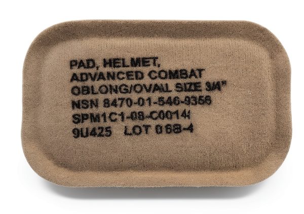 Government Contractor Helmet Pad Black ABS Medium-4
