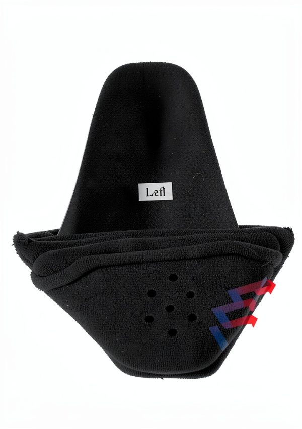 Lamborsafe Motorcycle Helmet Ear Pads Black One Size-2