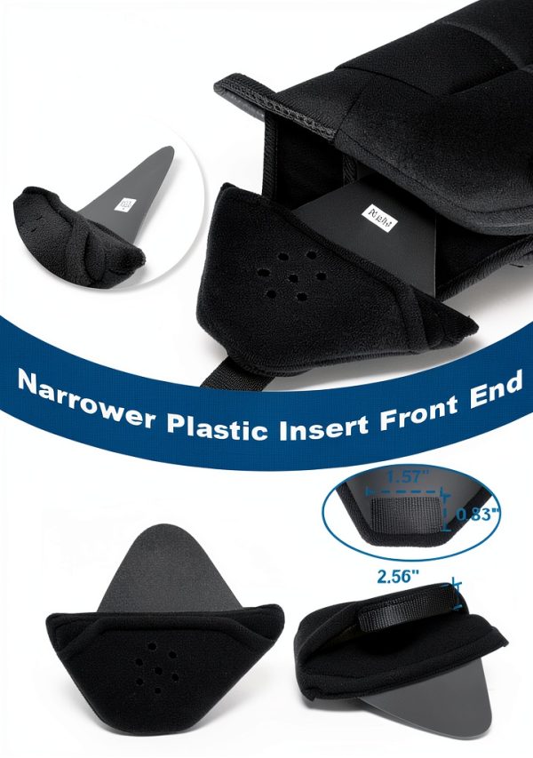 Lamborsafe Motorcycle Helmet Ear Pads Black One Size-4