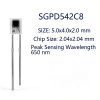 Diode 20PCS 5x4x2mm Rectangular Photodiode SGPD542C8 650nm FHCFAXD-4