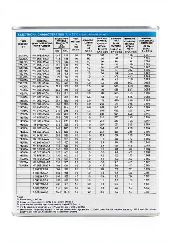 TVS Diodes 1.5KE18A 1500W 18V Pack of 20 Chanzon Unidirectional-2