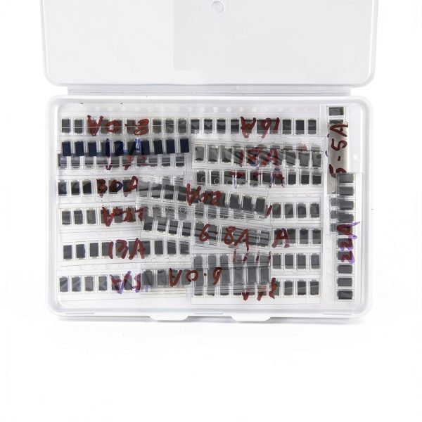 20 Values * 10 Pieces SMA 400W TVS Uni-Directional Surface Mount ESD Protection Diodes Kit-1