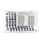 SMB 600W TVS bidirectional surface ESD Protection Diodes Kit HUABAN-0