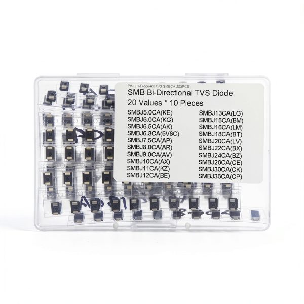 SMB 600W TVS bidirectional surface ESD Protection Diodes Kit HUABAN-0