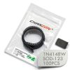 (Pack of 100 Pieces) Chanzon 1N4148W SMD Small Signal Fast Switching Diodes High-Speed 150mA 75V SOD-123 IN4148W 150 mA 75 Volt (Marking T4)-0