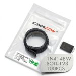 (Pack of 100 Pieces) Chanzon 1N4148W SMD Small Signal Fast Switching Diodes High-Speed 150mA 75V SOD-123 IN4148W 150 mA 75 Volt (Marking T4)-0