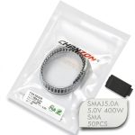 (Pack of 50 Pieces) Chanzon SMD TVS Diodes SMAJ5.0A SMJ5.0 400W 5V SMA (DO-214AC) Unidirectional Channel 400 Watt 5 Volt-0